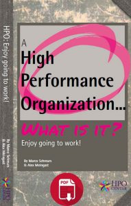 the hallmarks of a high performance corporate culture include