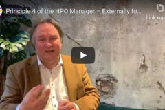 Principle 4 of the HPO Manager – Externally focused & Internally focused