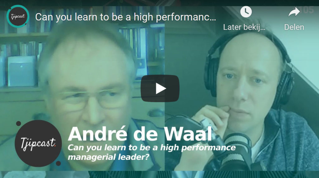 Can you learn to be a high performance managerial leader